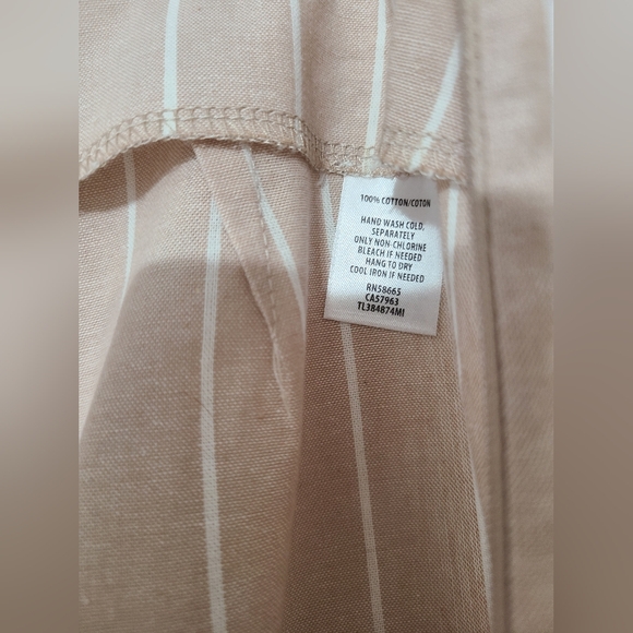 Leith Linen High Waist Culottes & Crop Top Set - Picture 6 of 16